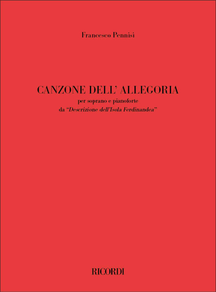 Canzone dell'allegoria
